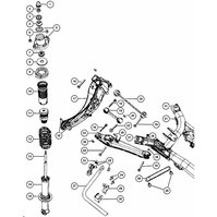 Rameno zadní dolní příčné 5105270AA Dodge Caliber 2007-2010